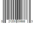 Barcode Image for UPC code 021200006883