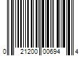 Barcode Image for UPC code 021200006944