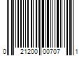 Barcode Image for UPC code 021200007071