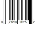 Barcode Image for UPC code 021200008252