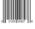 Barcode Image for UPC code 021200008276