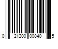 Barcode Image for UPC code 021200008405