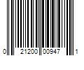 Barcode Image for UPC code 021200009471