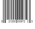 Barcode Image for UPC code 021200009723