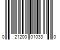 Barcode Image for UPC code 021200010330