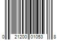 Barcode Image for UPC code 021200010538