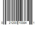 Barcode Image for UPC code 021200103841