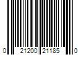 Barcode Image for UPC code 021200211850