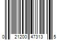 Barcode Image for UPC code 021200473135