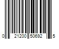 Barcode Image for UPC code 021200506925