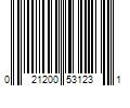 Barcode Image for UPC code 021200531231