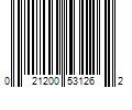 Barcode Image for UPC code 021200531262