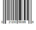 Barcode Image for UPC code 021200593956