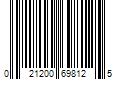 Barcode Image for UPC code 021200698125