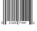 Barcode Image for UPC code 021200714412