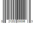 Barcode Image for UPC code 021202000063