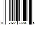 Barcode Image for UPC code 021204820065