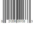 Barcode Image for UPC code 021205001333