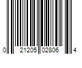 Barcode Image for UPC code 021205028064