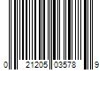 Barcode Image for UPC code 021205035789