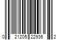 Barcode Image for UPC code 021205229362