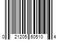 Barcode Image for UPC code 021205605104