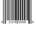 Barcode Image for UPC code 021216000059