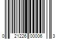 Barcode Image for UPC code 021226000063