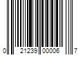 Barcode Image for UPC code 021239000067