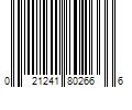 Barcode Image for UPC code 021241802666