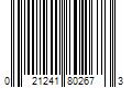 Barcode Image for UPC code 021241802673