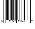 Barcode Image for UPC code 021242331417