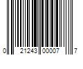 Barcode Image for UPC code 021243000077