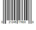 Barcode Image for UPC code 021245176008