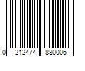 Barcode Image for UPC code 02124748800031