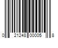 Barcode Image for UPC code 021248000058