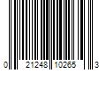 Barcode Image for UPC code 021248102653