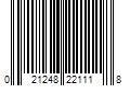 Barcode Image for UPC code 021248221118