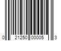 Barcode Image for UPC code 021250000053