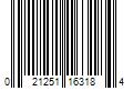 Barcode Image for UPC code 021251163184