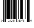 Barcode Image for UPC code 021251330760