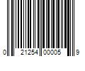 Barcode Image for UPC code 021254000059