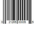 Barcode Image for UPC code 021265000055