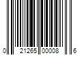 Barcode Image for UPC code 021265000086