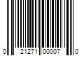 Barcode Image for UPC code 021271000070