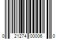 Barcode Image for UPC code 021274000060