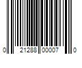 Barcode Image for UPC code 021288000070