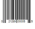 Barcode Image for UPC code 021289000055