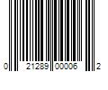 Barcode Image for UPC code 021289000062