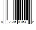 Barcode Image for UPC code 021291000142